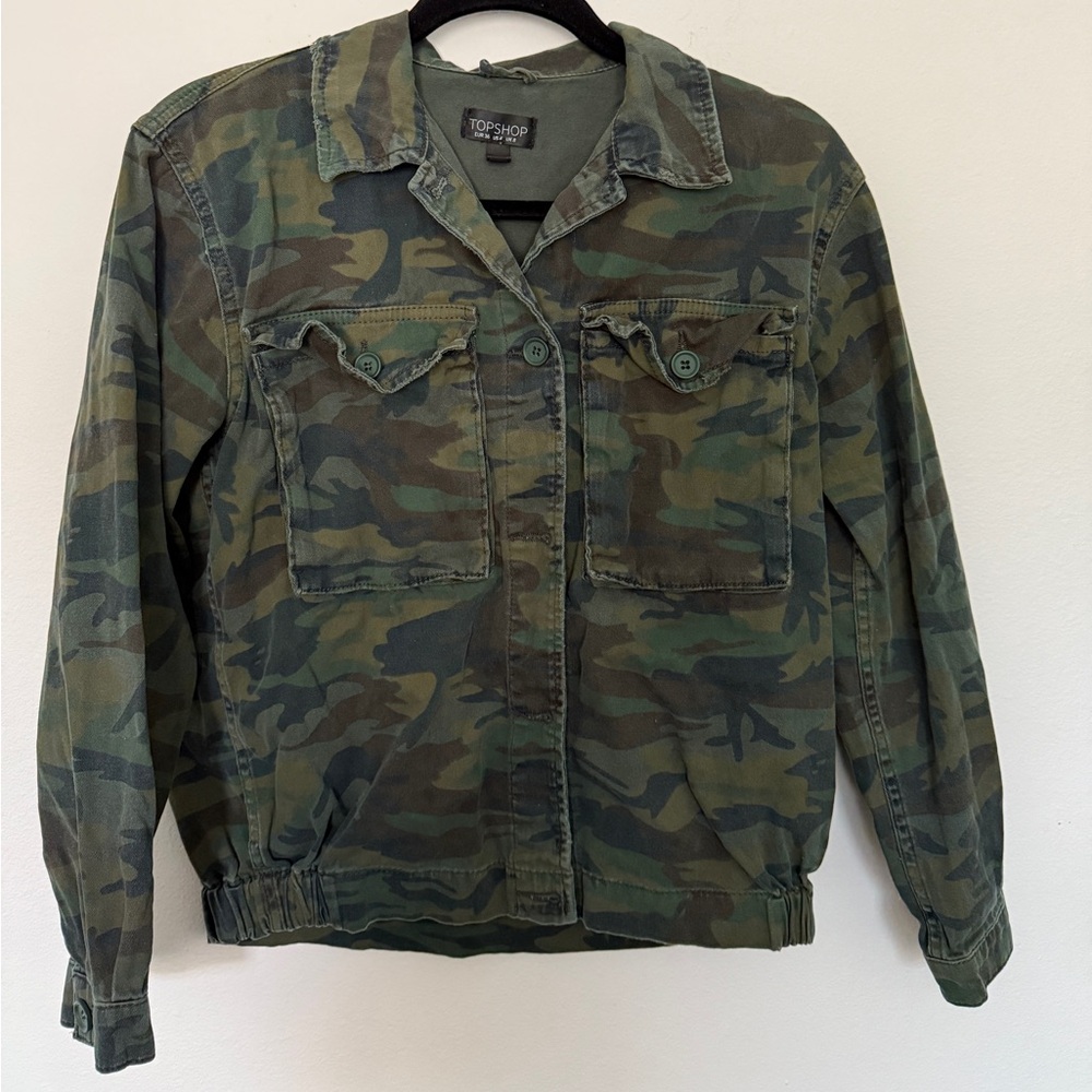 Topshop Army Jacket size US 4